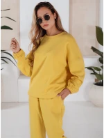 Dámska tepláková súprava ARIELLA PREMIUM žltá FashionStreet AY0734