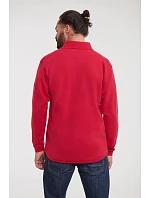 Pracovní mikina s límečkem 12. classic red model 22476381 - Russell Athletic