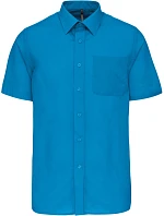 K Popelínová košile s krátkým rukávem 20.K bright turquoise model 22510462 - Kariban K Popelínová košile s krátkým rukávem 20.K bright turquoise model 22510462 - Kariban