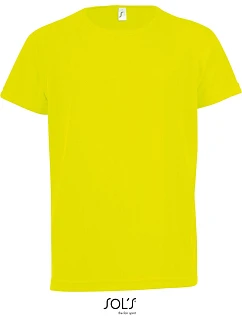 SOL'S Sporty Kids Dětské raglánové sportovní tričko model 22524648 neon yellow
