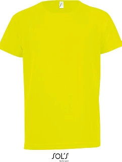 SOL'S Sporty Kids Dětské raglánové sportovní tričko model 22524648 neon yellow