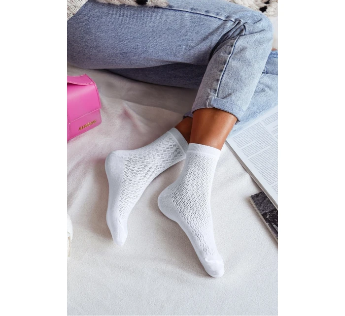 Dámské Punčochy Ažurové CC Ecru