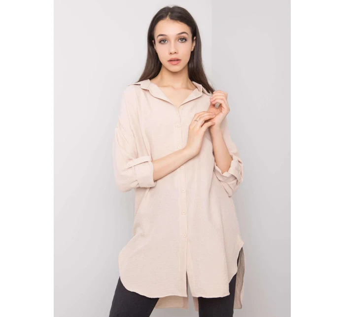 Košile 328 KS model 15252805 béžová - FPrice Košile 328 KS model 15252805 béžová - FPrice