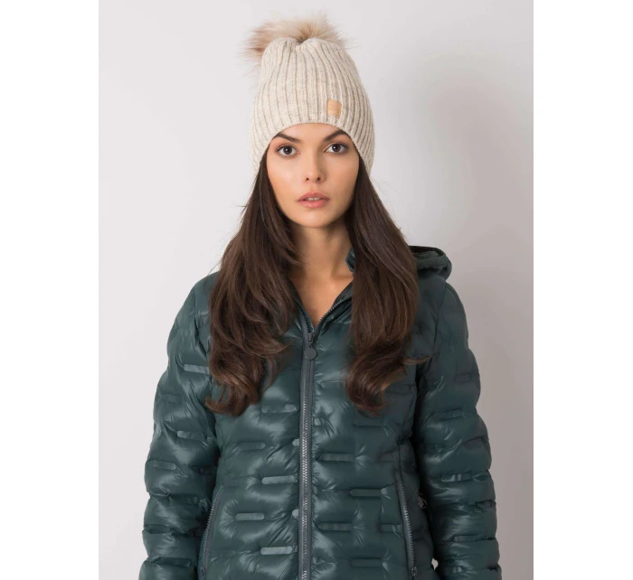 Dámská čepice 30 béžová Dámská čepice 30 béžová