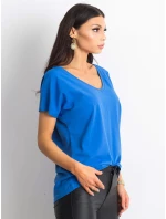 Tričko RV TS model 14820016 tmavě modrá - FPrice Tričko RV TS model 14820016 tmavě modrá - FPrice