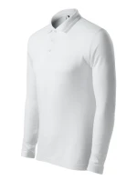 Polokošeľa Pique Polo LS biela