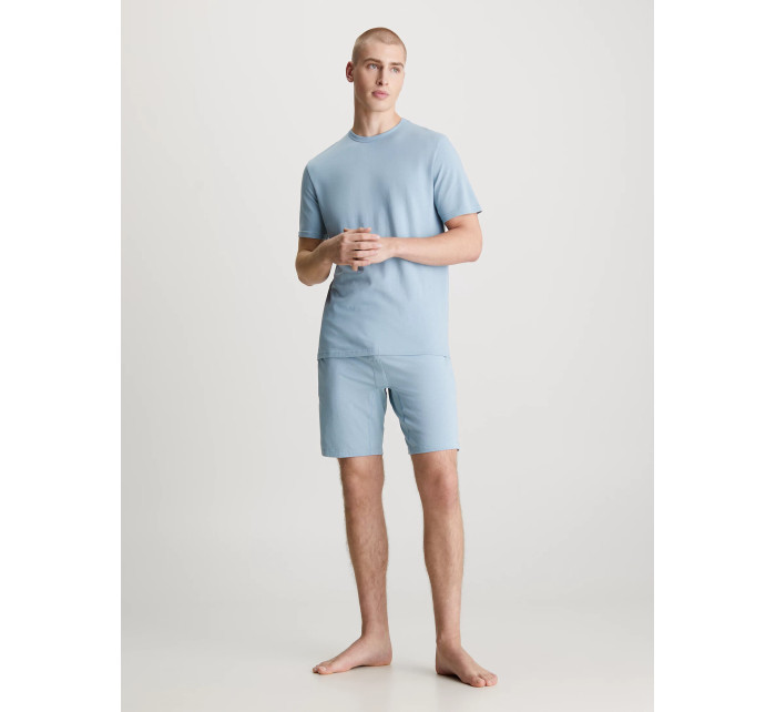 Pánske pyžamo NM2428E CYA modro-šedé - Calvin Klein