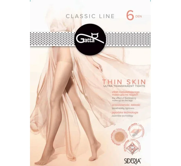 Dámske pančuchové nohavice THIN SKIN 6 DEN