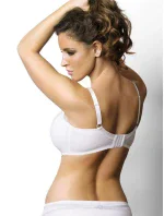 Dámska podprsenka 451 Nati white - KINGA