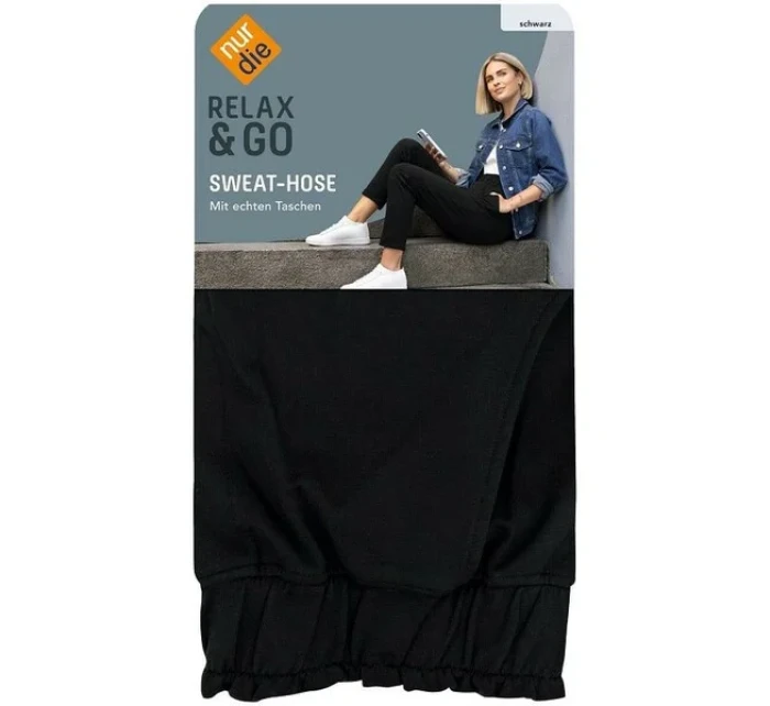 Moderní sportovní kalhoty  PANTS  černá model 18413070 - NUR DIE