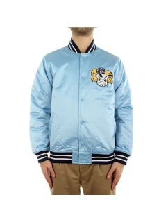 Mitchell & Ness NCAA Heavyweight Satin Jacket University Of North Carolina OJBF3413-UNCYYPPPLTBL pánske