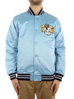 Mitchell & Ness NCAA Heavyweight Satin Jacket University Of North Carolina OJBF3413-UNCYYPPPLTBL pánske