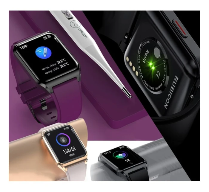 Chytré hodinky Black model 21804959 - RUBICON Chytré hodinky Black model 21804959 - RUBICON