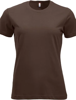 New ClassicT Women Dámské tričko model 22458003 dark mocca - Clique