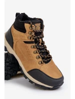 Ocieplane Buty Trekkingowe Męskie Camel Loreinae