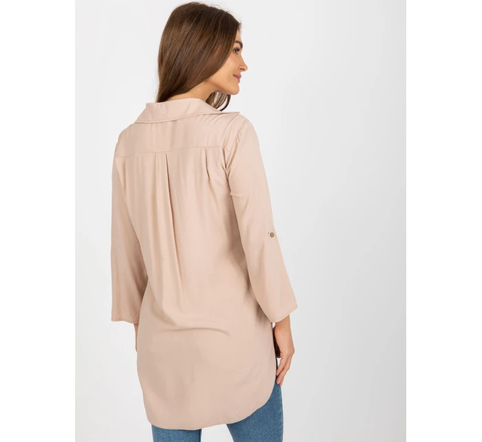 Košeľa LK KS 509317.84P béžová Košeľa LK KS 509317.84P béžová