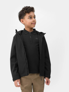 Chlapecká bunda softshell model 18789227 černá - 4F