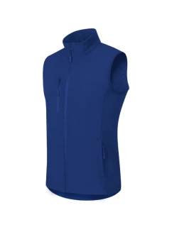 Trail pánska softshellová vesta kráľovská modrá