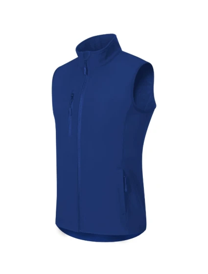 Trail pánska softshellová vesta kráľovská modrá