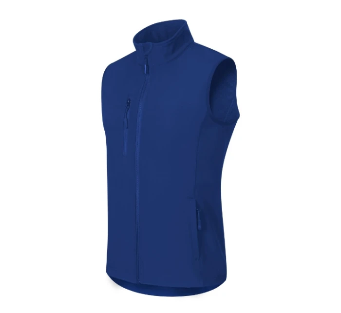 Trail pánska softshellová vesta kráľovská modrá