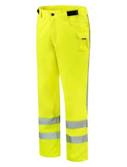 RWS Pracovné nohavice unisex fluorescenčná žltá RWS Pracovné nohavice unisex fluorescenčná žltá