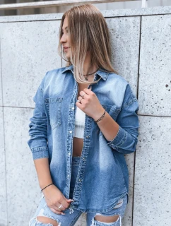 Dámská džínová košile modrá Dstreet model 21970625 - FashionStreet