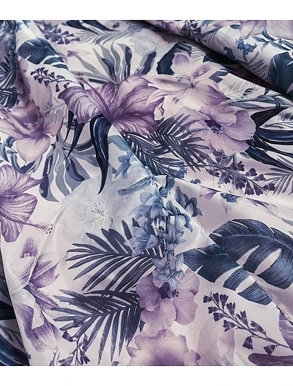 Světle modrá dámská bunda s ozdobnou podšívkou model 16148129 - FC MINA