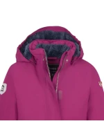 Dívčí nepromokavá růžová péřová bunda model 21350567 - Trollkids