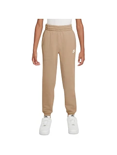 Detské nohavice Nike Sportswear Club Fleece, béžové, FD3008 286