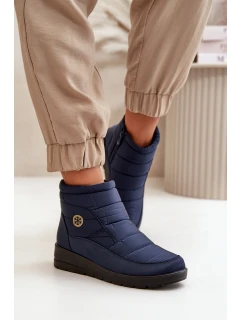 Dámské Zateplené Sněhule Tmavě Modré model 21668300 - EVENTO