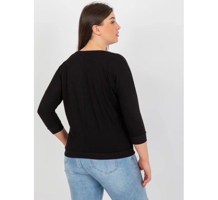 Bluzka RV BZ model 21271930 czarny - FPrice Bluzka RV BZ model 21271930 czarny - FPrice