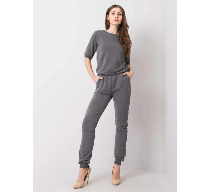 Oblek RV KO model 14958172 tmavě šedá - FPrice Oblek RV KO model 14958172 tmavě šedá - FPrice