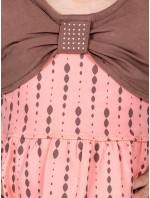 Dievčenské šaty TY SK 9412 šaty.43 lososová - FPrice
