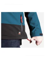 Pánska zimná softshellová bunda Vertex petrol