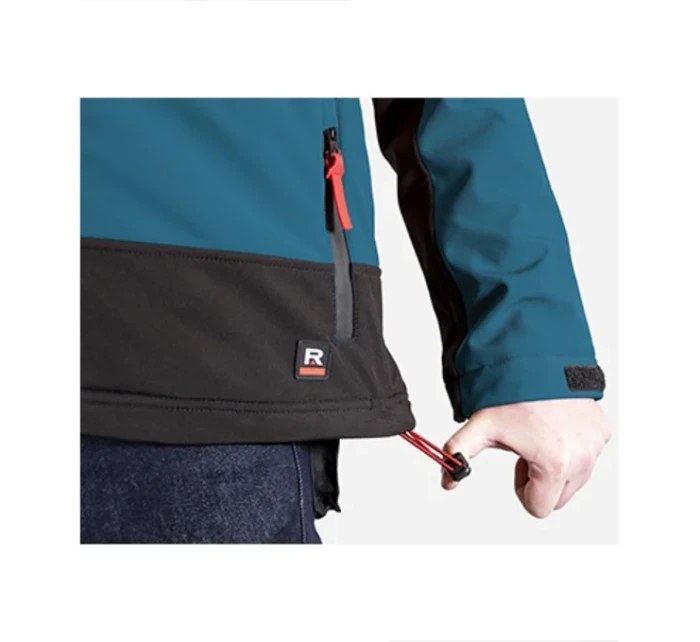 Pánska zimná softshellová bunda Vertex petrol