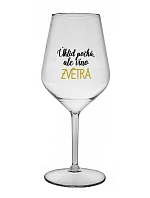 ČISTENIE POČKÁ, ALE VÍNO ZÍSKA - číry nerozbitný pohár na víno 470 ml ČISTENIE POČKÁ, ALE VÍNO ZÍSKA - číry nerozbitný pohár na víno 470 ml