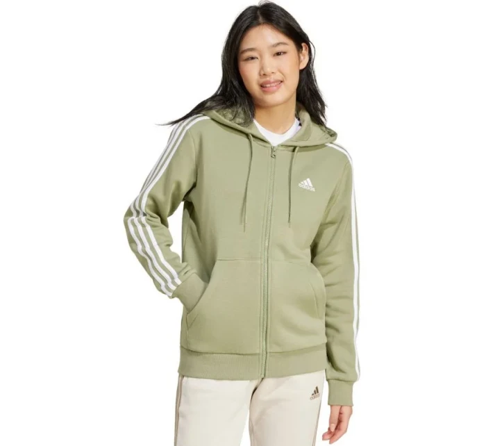Mikina Essentials 3Stripes FullZip Fleece W model 20618426 - ADIDAS