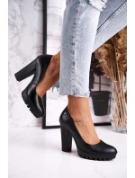 Lodičky Na Podpatku model 21541963 černé - Maciejka