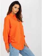 Dámska košeľa ku KS 7128.70 oranžová - FPrice