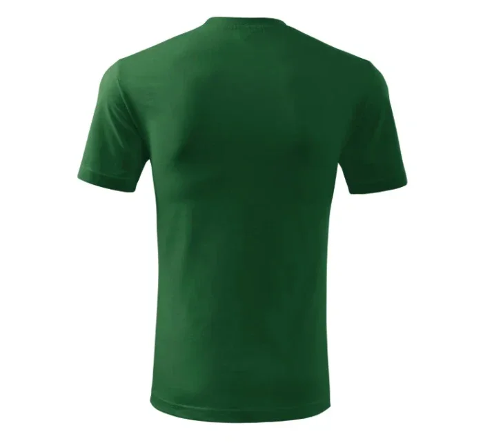 Klasické nové tričko pánske fľaša zelená Klasické nové tričko pánske fľaša zelená