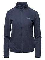 Dámska fleecová mikina Damis II FULL ZIP W 92800621589 tmavomodrá - Hi-Tec