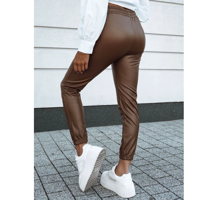 Dámské voskované kalhoty camel Dstreet model 21980111 - FashionStreet
