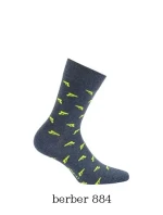 Pánske ponožky Wola Perfect Man vzorované W 94N03 Casual