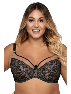 Dámska podprsenka 1396 Crystal black - AVA