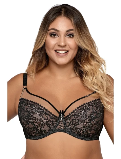 Dámska podprsenka 1396 Crystal black - AVA