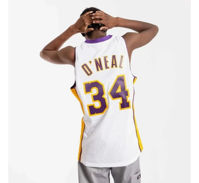 Mitchell & Ness Los Angeles Lakers NBA Shaquille O'Neal M tričko SMJY4442-LAL02SONWHIT pánske