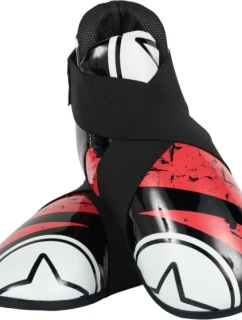 TOP TEN   chrániče nohou černo-červené model 21863236