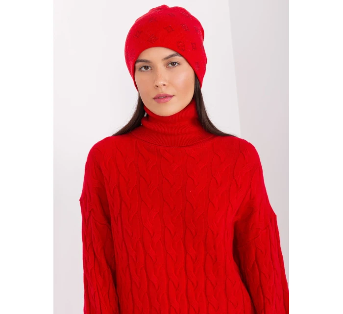 Czapka AT CZ model 19034221 czerwony - FPrice Czapka AT CZ model 19034221 czerwony - FPrice