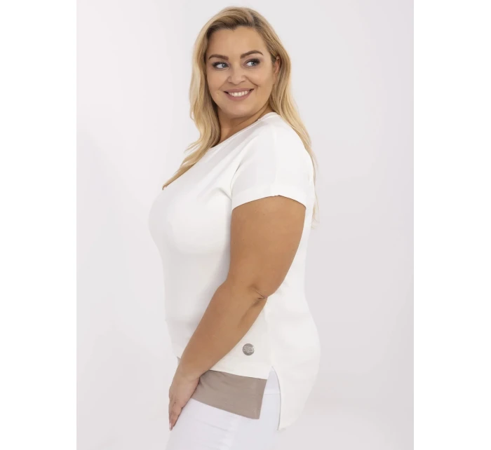 Bluzka RV BZ model 21072681 ecru - FPrice