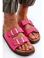 Dámske papuče s prackami Fuchsia Oliena Dámske papuče s prackami Fuchsia Oliena